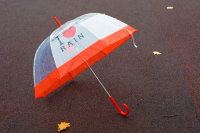 Зонт «I Love Rain» (красный)